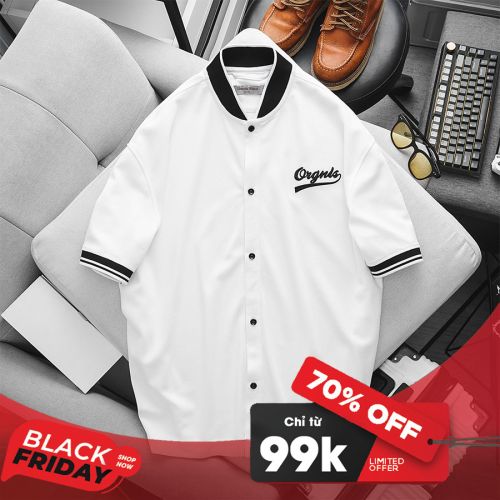 [M-6XL] Áo Thun Nút Bấm ORGNLS