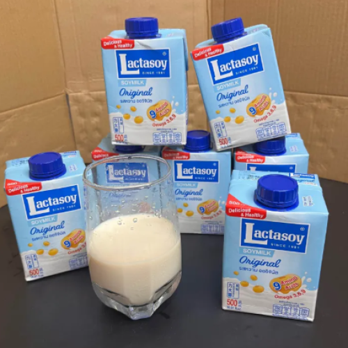 Thùng Sữa Đậu Nành Socola Lactasoy Thái Lan Nguyên Chất (500ml) - Đậu Nành Sô Cô La Thơm Ngon