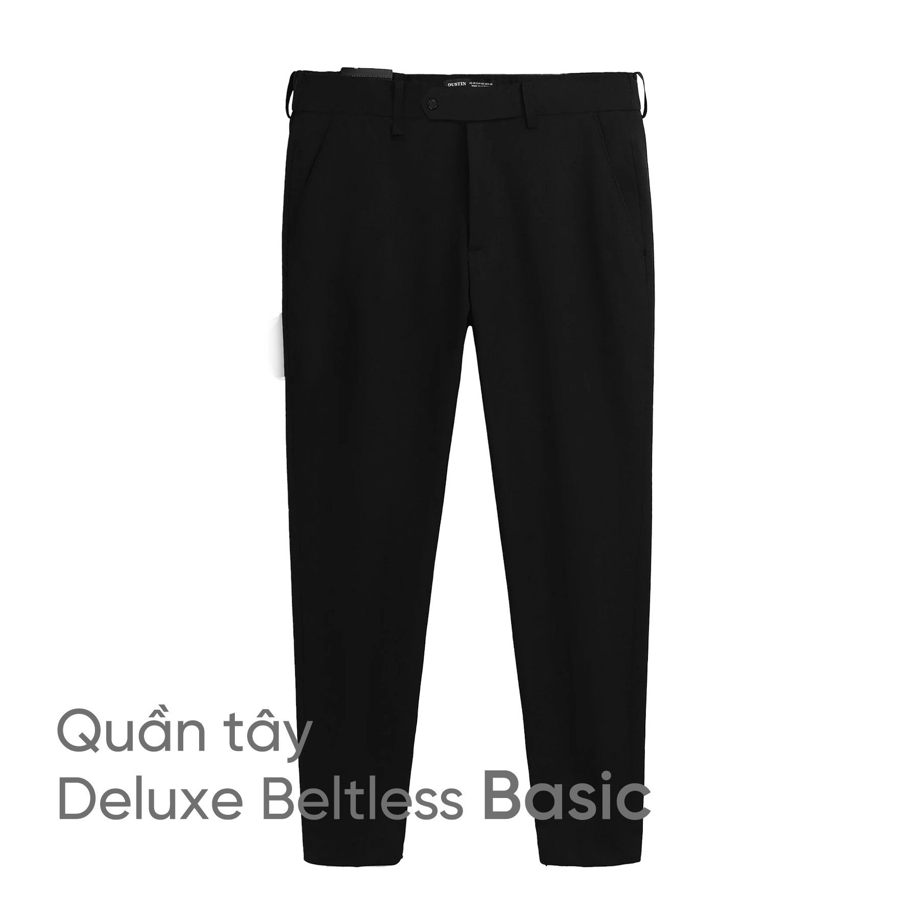 [size 30-34] Quần Tây Beltless Basic Deluxe