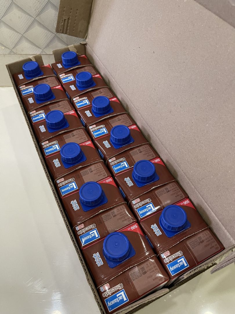 Thùng Sữa Đậu Nành Socola Lactasoy Thái Lan Nguyên Chất (500ml) - Đậu Nành Sô Cô La Thơm Ngon