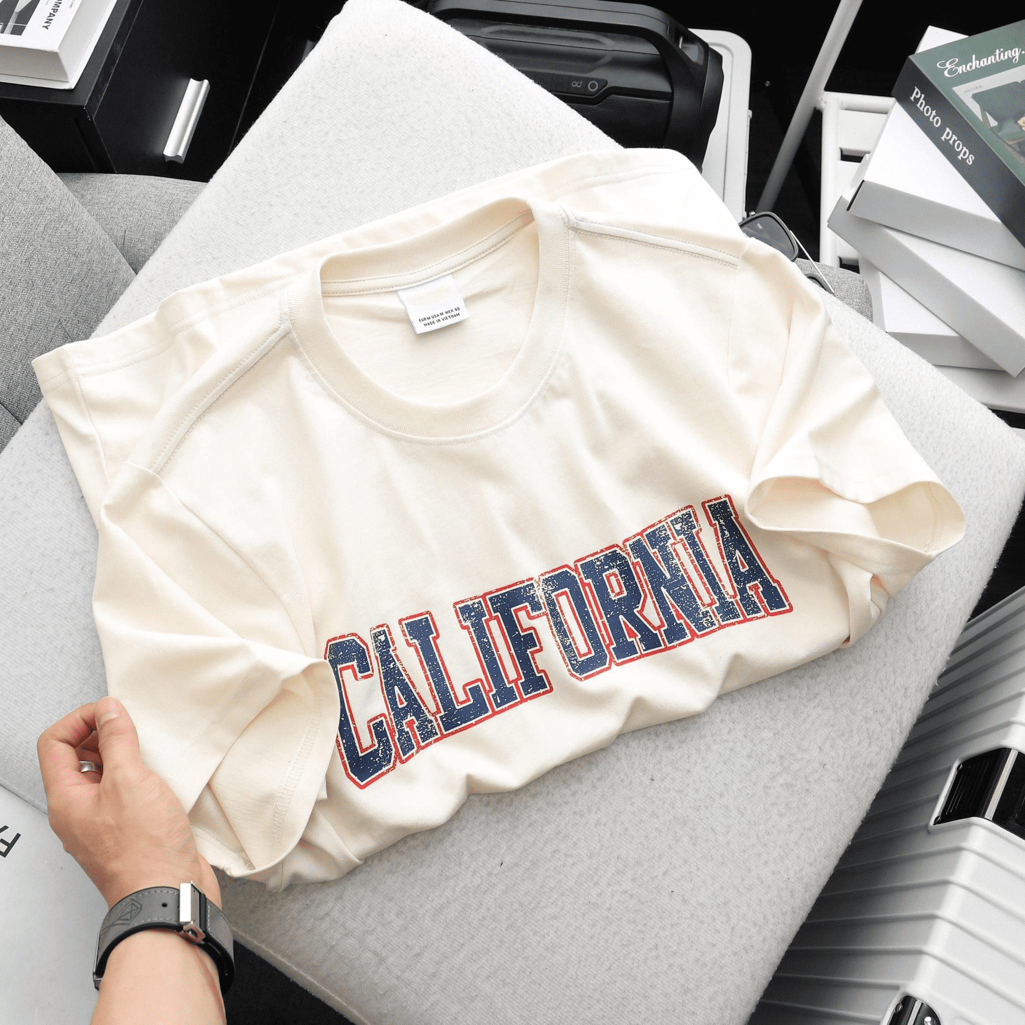 [M-6XL] Áo Thun Cotton California Unisex 