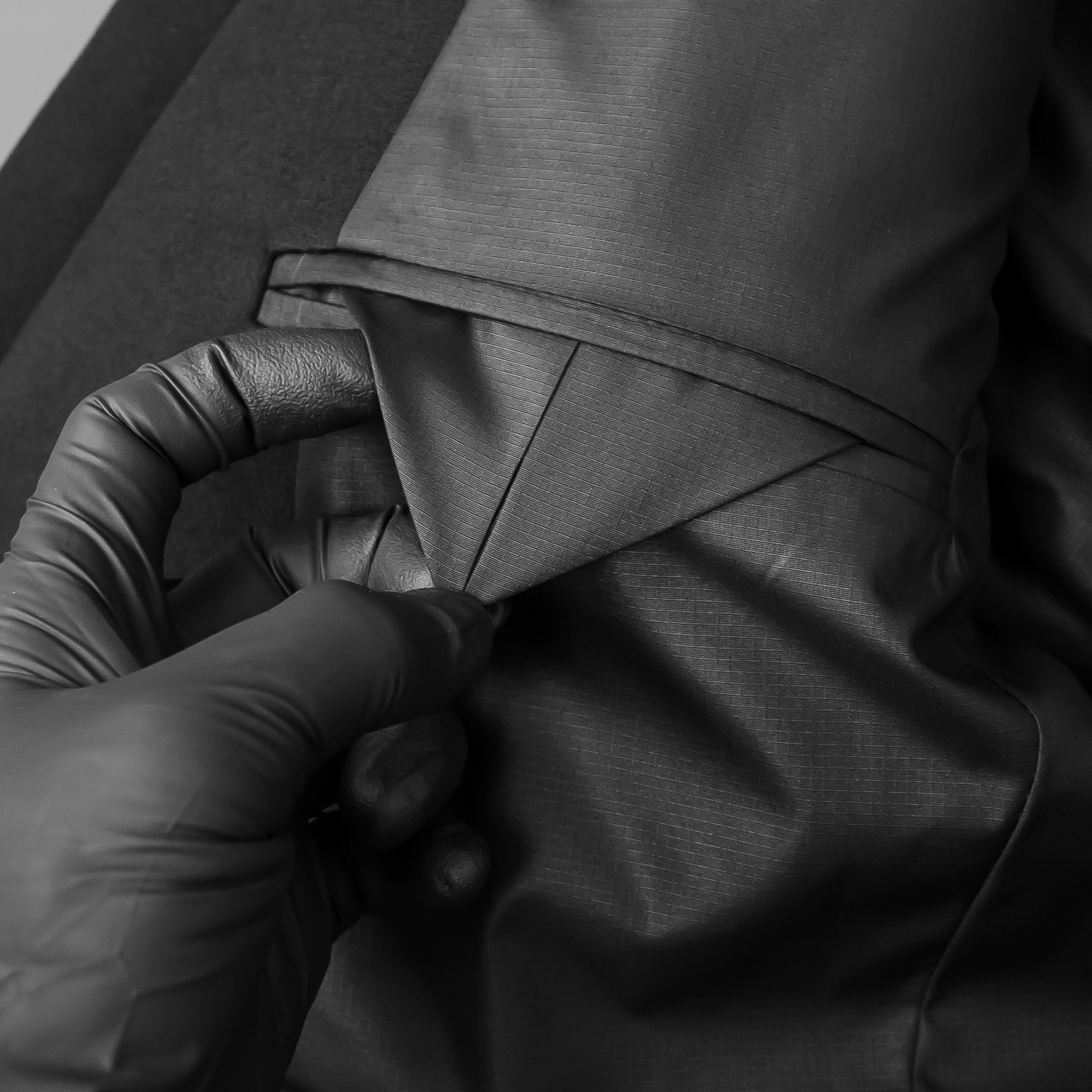 [size M/L] Áo Blazer Zipper Deluxe Cotton