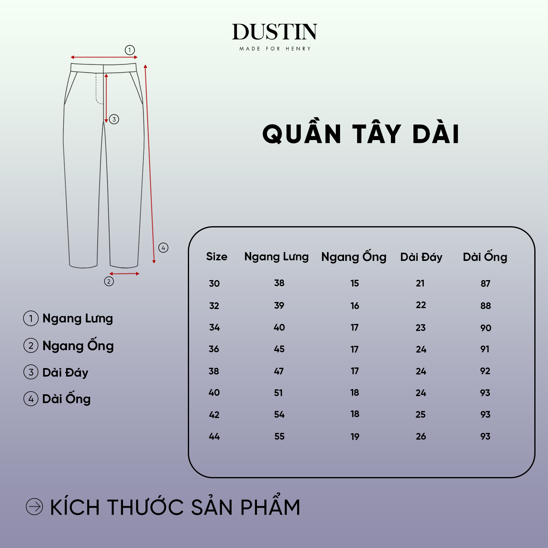 [size 36] Quần Tây Deluxe Signature Dustin 